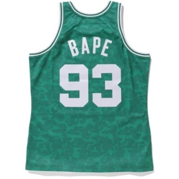 celtics bape jersey